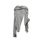 Мини-юбка в полоску с драпировкой 2