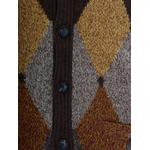 diamond intarsia cardigan 3