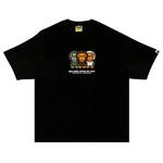Топы BAPE Bape Milo Relaxed Fit Tee 'Black' 1
