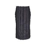 fringed panelled skirt 1