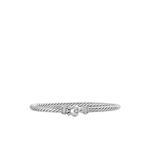 Серебряный браслет Cable Flex с бриллиантами 1