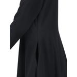 long-sleeve flared midi dress 3