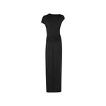 draped-detail side-slit maxi dress 2
