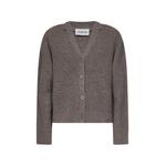 v-neck chunky-knit cardigan 2