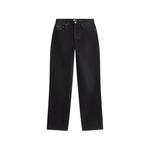 faded-effect logo-patch jeans 1