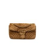 2000-2015 Medium GG Marmont Matelasse Velvet shoulder bag 1