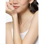 Серьги-подвески Lexington Double Link из желтого золота (53.5 мм) 2