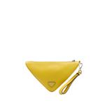 Клатч Saffiano Logo Embossed Triangle Wristlet Pouch (2013-2026 годы) 1