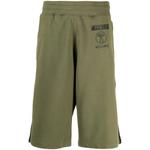logo-print organic cotton track shorts 1