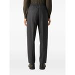 dark grey mélange wool silk and cashmere pants 5