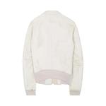Куртки Vintage Raf Simons Pearl Leather Jacket 'Белый' 2