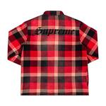 Фланелевые рубашки Supreme Quilted Flannel Shirt 'Red' 2