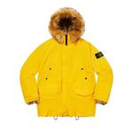Парки Supreme x Stone Island Formula Steel Reversible Faux Fur Parka 'Yellow' 1