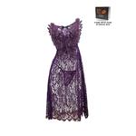 Premium Aeris Lingerie Корсет Ночная Сорочка Ночнушка Бабочка Фиолетовый 2