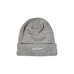 Бини Supreme x New Era Cross Box Logo Beanie «Heather Grey» 2