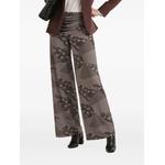 mosaic-motif palazzo pants 1