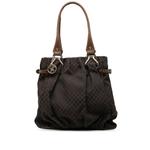 Сумка-тоут Embossed Leather Trimmed Macadam Canvas Vertical (2009 год) 1