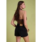 Премиальные черные шорты из смесовой ткани Tencel в стиле City Boy Twoss26Sr186 2