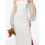 Платье макси с искусственным жемчугом 2
