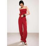 Trendyol Studio Брюки льняного вида красные Twoss26Pl111 3