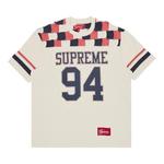 Джерси Supreme Patchwork Yoke Football Top 'Stone' 1