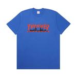 Футболки Supreme x Thrasher Skyline Tee 'Royal' 1