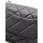 2020 Quilted Lambskin Onyx Pearl Flap satchel 2