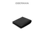 Короткий кошелек RFID из натуральной кожи черный 5