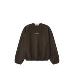 Свитер Suede Fleece с вышитым логотипом 1