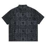 Рубашки на пуговицах Supreme Tray Jacquard Short-Sleeve Shirt 'Black' 2