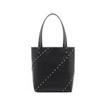 Rockstud Wispy calfskin shopping bag 2