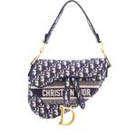 Сумка на плечо Saddle Handbag с вышитым логотипом 1