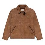 Бомберы Aimé Leon Dore Leather Aviator Jacket 'Brown' 1