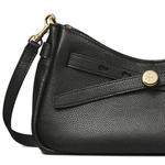 Сумки через плечо Tory Burch Romy Zip Top Crossbody 'Черная' 3