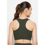 Спортивный бюстгальтер Clovia Medium Impact Padded Racerback цвета морской зелени 5