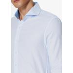 Светло-голубая текстурированная рубашка Slim Fit 3