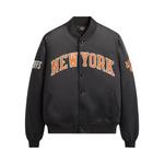 Бомберы Kith For The New York Knicks Playoffs Satin Bomber Jacket 'Black' 1