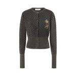 Кардиган Vivienne Westwood Checkmate «Melange Navy» 1