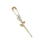 Украшения Ambush Rose Charm Single Earring 'Gold' 2