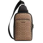 Ethan Pack Сумка в фирменном канвасе - Tan/ Black CZ393 1
