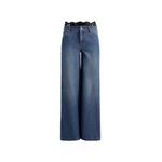 Ian lace-waistband jeans 1