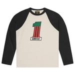 Топы Corteiz Number 1 Raglan Long-Sleeve 'Black' 1