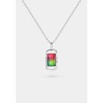 Подвеска Aura Paperclip с аммолитом 1