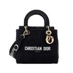 Сумка на плечо Lady D-Lite Bag Embroidery with Macrame Effect Medium 1