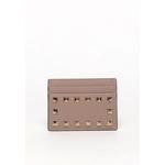 Картхолдер Rockstud из зернистой телячьей кожи 1