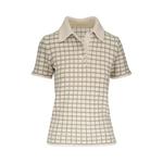 Поло The Elder Statesman Ida Checkered Polo «Мшистая клетка» 1