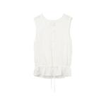 pin-tuck drawstring top 1