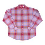 Фланелевые рубашки Supreme Brushed Plaid Flannel Shirt 'Pink' 1