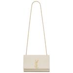 Сумки через плечо Saint Laurent Medium Kate Chain Bag 'Soft Cream' 1