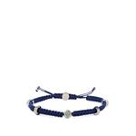 woven logo-plaque bracelet 1